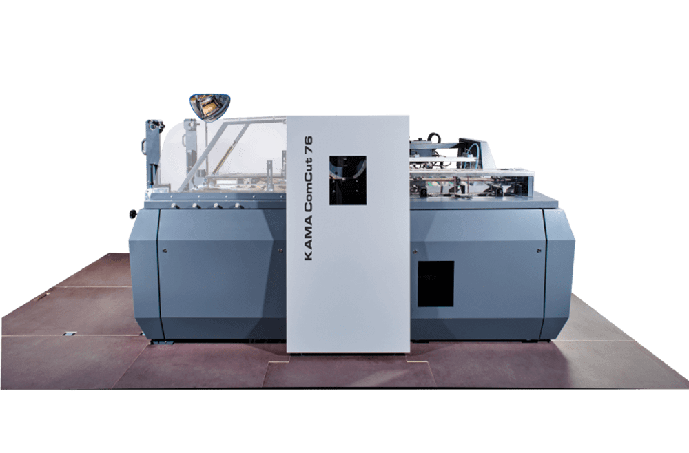 die cutting machine KAMA ComCut 76 as economical cylinder successor